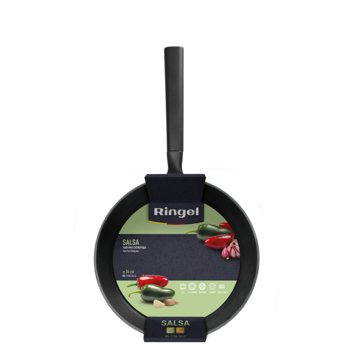 Сковорода чугунная Ringel Salsa 24 см (7135988)
