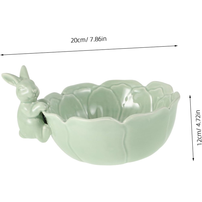 Милая миска в форме кролика на Пасху Gatuida