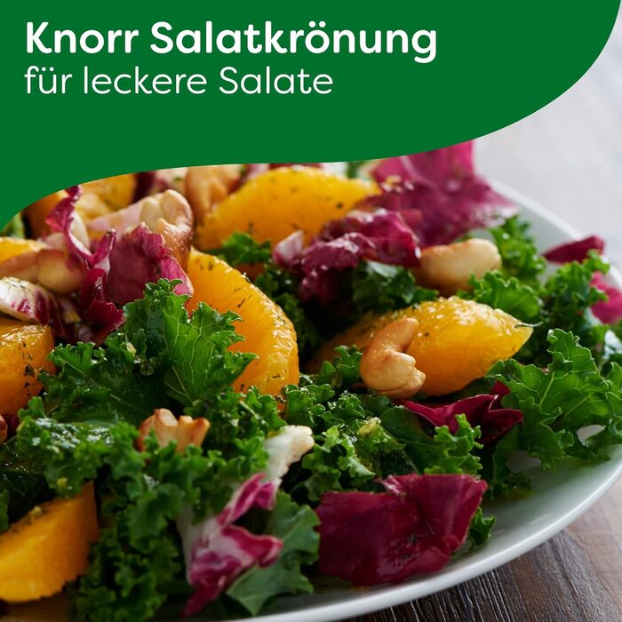Заправка для салату Knorr з травами для смачної заправки з натуральних інгредієнтів* 15 шт., 5 шт.