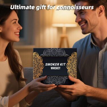 Набор для копчения коктейлей с факелом из 8 вкусов древесных чипсов PIPITA