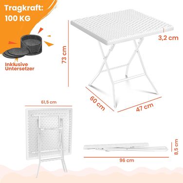 Складной стол для отдыха KESSER