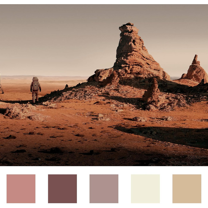 Набір кольорових кришталевих келихів для вина 5 шт 590 мл Khen