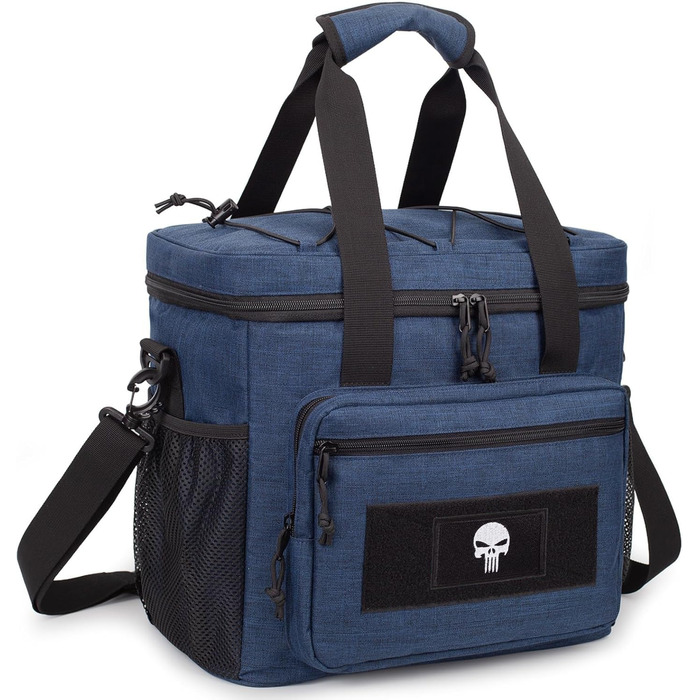 Тактична сумка для ланчу для чоловіків 12,3 л синя Bunnychic