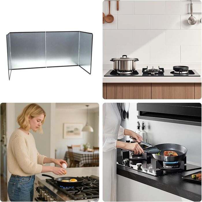 Кухонний фартух з нержавіючої сталі 76 х 29,5 х 30 см Dioeazh