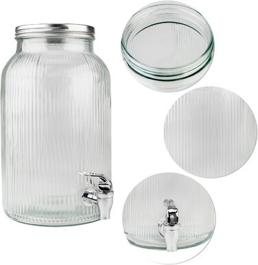 Диспенсер для напитков с краном 6 л SUPERBUTELKI.PL