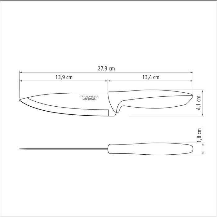 Нож Chef TRAMONTINA PLENUS, 152 мм (6366764)
