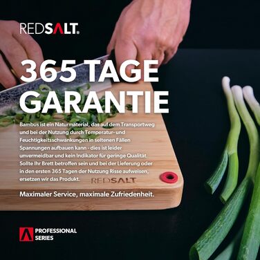 Разделочная доска из натурального бамбука 42 х 30 см REDSALT