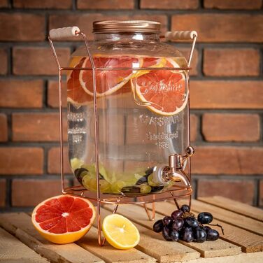 Диспенсер для напоїв з краном 5 л SUPERBUTELKI.PL