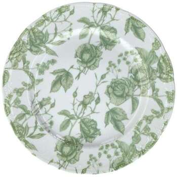 Тарілка мілка Tognana Vecchio Vienna 28 см green roses VW000288620
