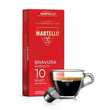 Набор из 80 кофейных капсул в подарочной коробке Premium Collection Martello