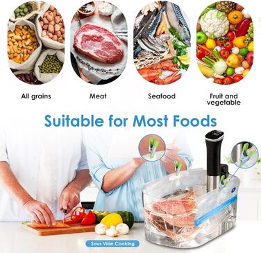 Набор из 15 вакуумных пакетов для продуктов с насосом 21,7 х 20,9/21,7 х 28/25,8 х 33,7 см Vachelper