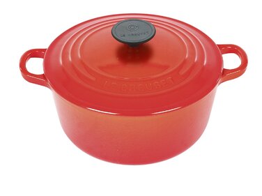 Каструля / жаровня 22 см, кораловий Le Creuset