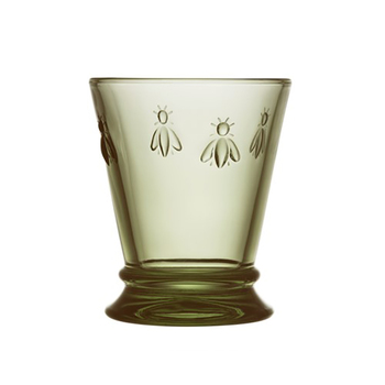 Склянка для напоїв La Rochere ABEILLE OLIVE, h 10,3 см, 260 мл