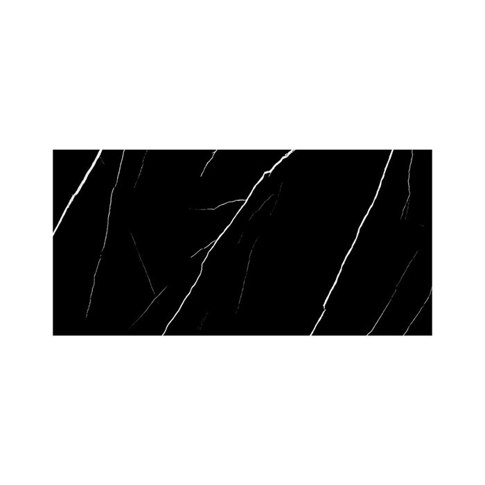 Стінові панелі IZODEKOR під мармур 60x120 см Панель для кухонного фартуха ПВХ-облицювання стін для кухні, ванної кімнати Бризкозахисний екран для кухні Водонепроникний та термостійкий ( панель, чорна блискавка)