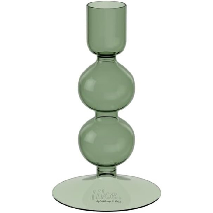 Подсвечник 7,5x7,5x13,5 см, зеленый Like Home Villeroy & Boch