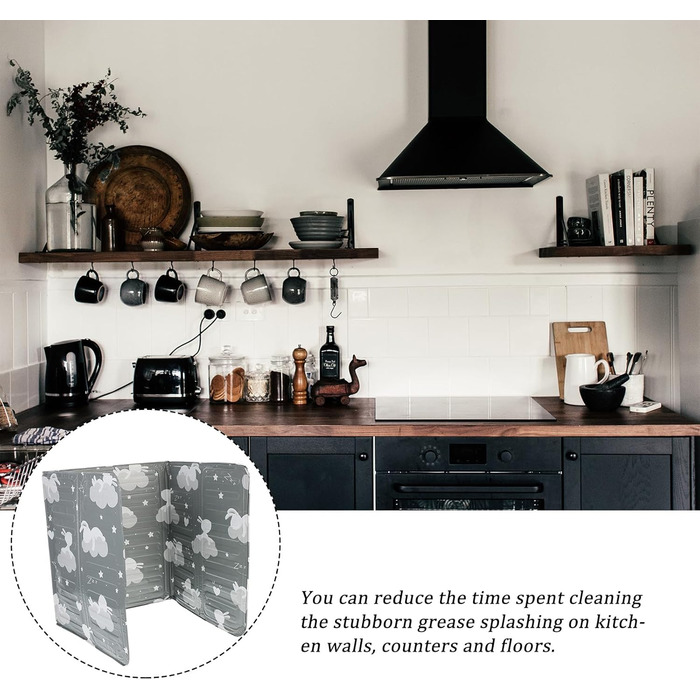 Екран для захисту від бризок олії 2 шт Generisch