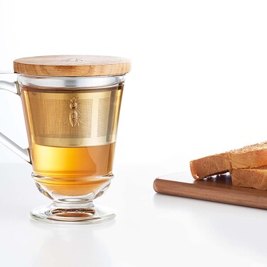 Кухоль для чаю La Rochere ABEILLE, з дерев. кришкою, h 12,2 см, 275 мл