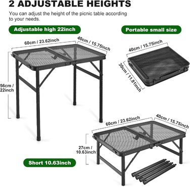 Складной кемпинговый стол Odoland