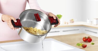 Tefal Набір посуду Cook&Clip, 10 предметів (G723SA74)