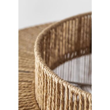 Стельовий світильник Kena з плетеного паперу 80 см SKLUM