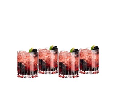 Набір келихів Riedel Double Rocks, 2 шт., для коктейлів, кришталь, можна мити в посудомийній машині - 6417/07