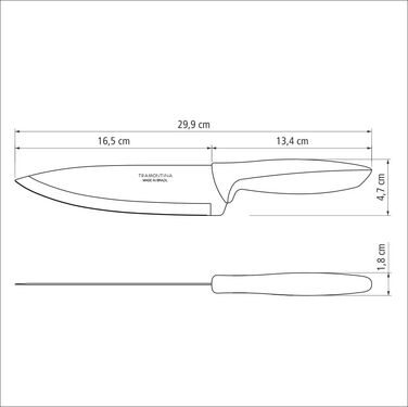Ніж Chef TRAMONTINA PLENUS, 178 мм (6366766)