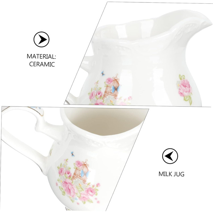 Керамічний глечик для молока 180 см CHICAMPERA