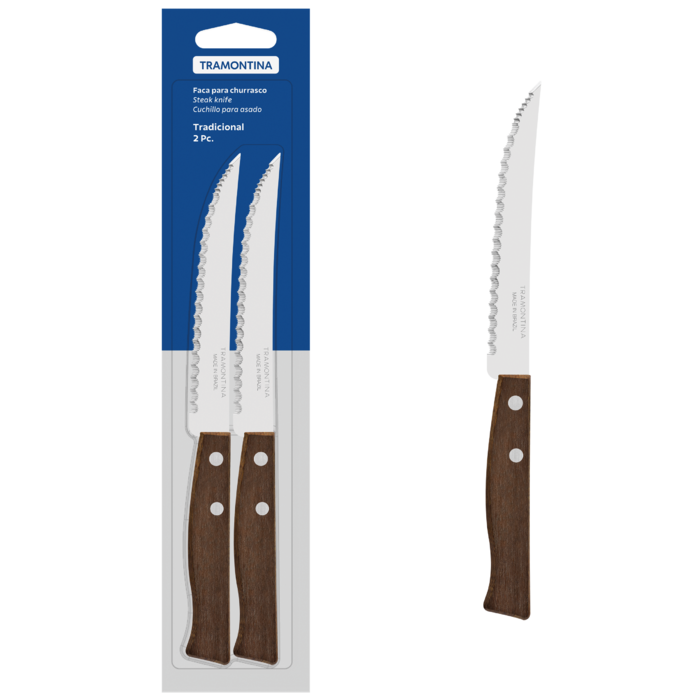 Набір ножів  для стейку TRAMONTINA TRADICIONAL, 127 мм, 2 шт. (6194271)