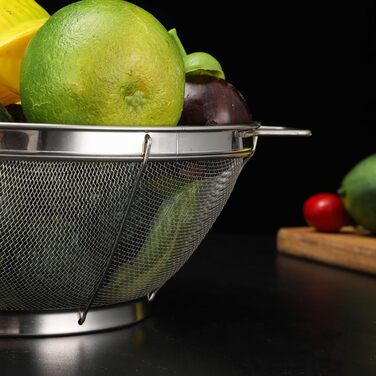 Металеві ситечка для кухні 3 шт Fbinys