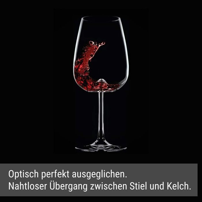 Набір з 6 келихів для вина 485 мл, Vulcano Stölzle Lausitz