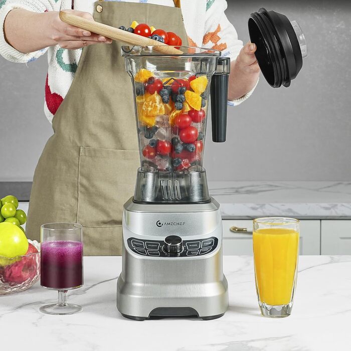 Професійний блендер 1,85 л 1800 Вт AMZCHEF