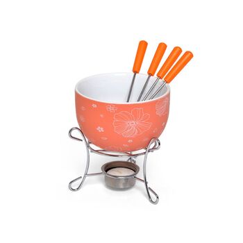 Набор для приготовления шоколадного фондя Fissman MINI ORANGE 6 предметов (6308)