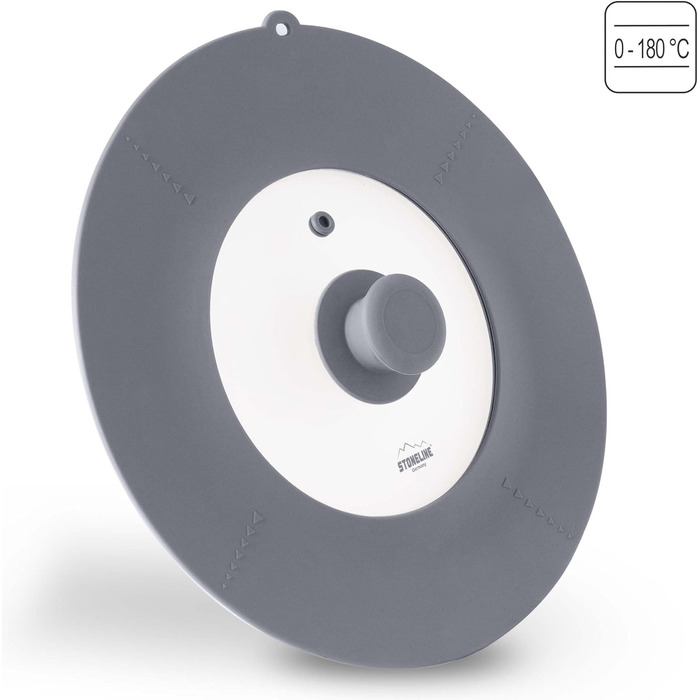 Универсальная крышка 7-в-1 для кастрюль и сковородок STONELINE