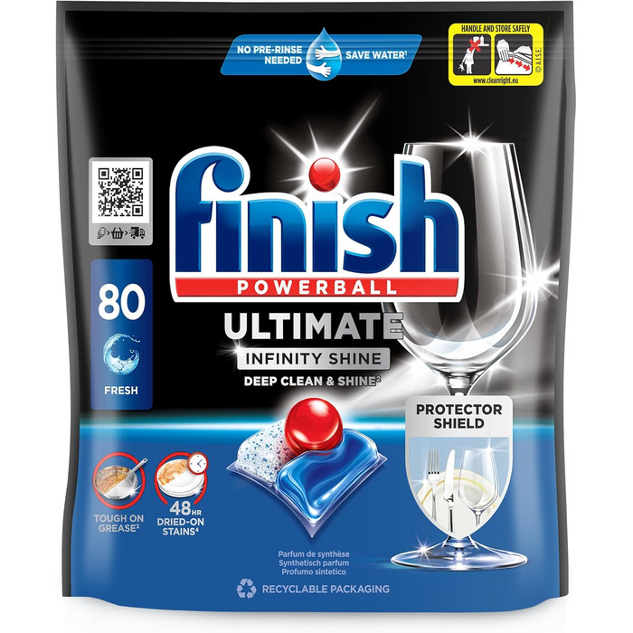 Таблетки для посудомийної машини 80 таблетками Finish