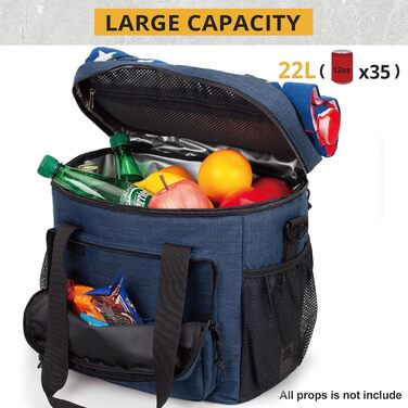 Тактична сумка для ланчу для чоловіків 12,3 л синя Bunnychic