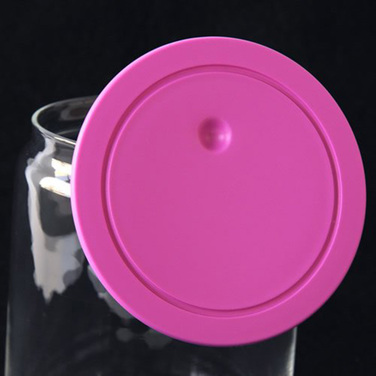 Емкость для хранения 0,7 л прозрачная/розовая Gianni Alessi