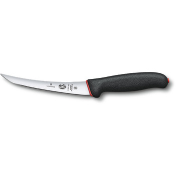 Кухонний ніж Victorinox Fibrox Boning Superflex лезо 15см з чорн. ручкою Dual Grip