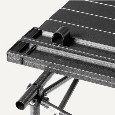 Кемпинговый черный стол Amazon Basics