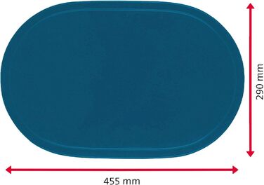 Салфетки/Салфетки, 4 шт., 45.5 x 29 см, Винил, Синий/ Saleen Edition Fun (Cobalt Blue)
