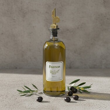 Пляшка для олії та оцту Fissman 500 мл скло (6001)