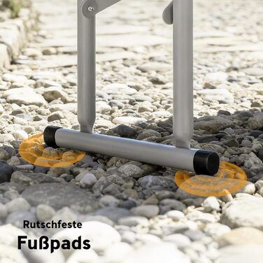 Складной кемпинговый стол из 2 лавки 180 x 74 x 74 см Outsunny