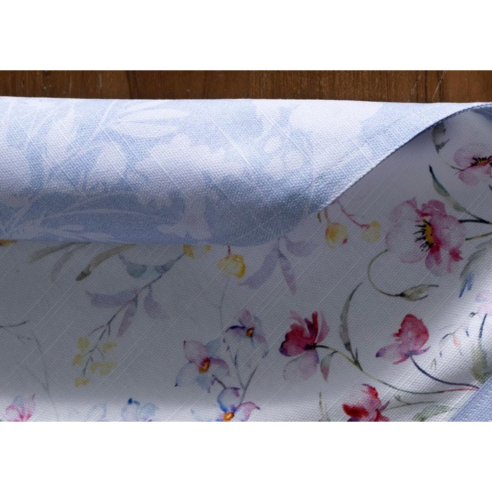 Серветки Maison d&39Hermine зі 100 бавовни, набір з 4 шт. , декоративні серветки, пасхальні серветки, які можна прати, для свят, вечерь, весни, літа (33 см x 48 см) (Літні квіти.)