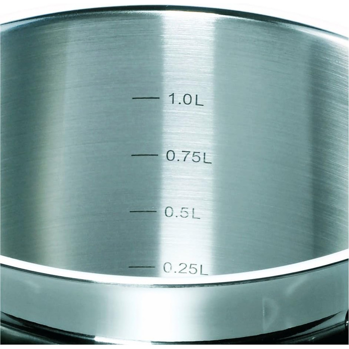 Супова каструля, нержавіюча сталь, срібло, 24 см / 9 л (20 см)