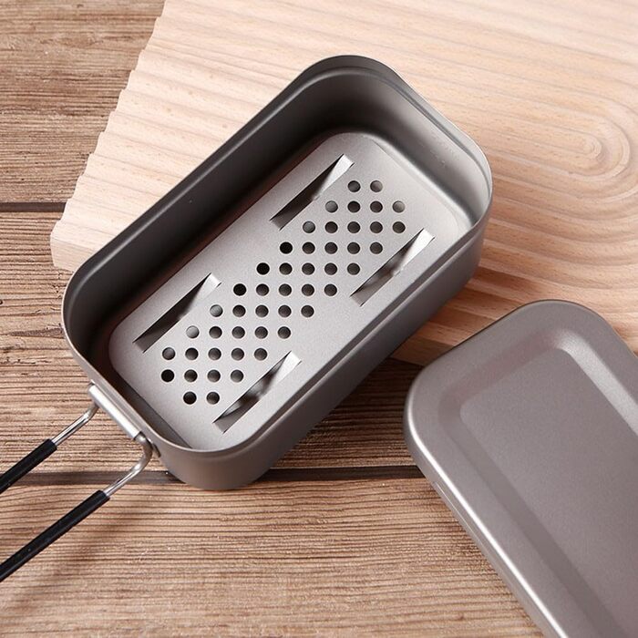 Набор посуды для кемпинга 800 и 1200 мл Feeshoppher