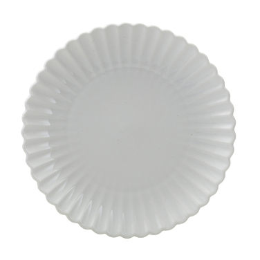 Тарілка 26 см, Incise Porcelain Scalloped, GenWare