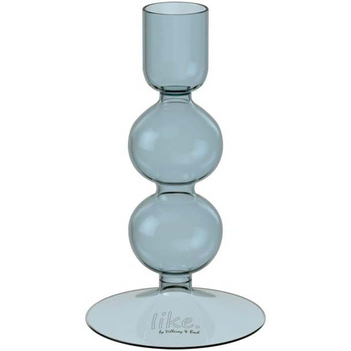 Подсвечник 7,5x7,5x13,5 см, синий Like Home Villeroy & Boch