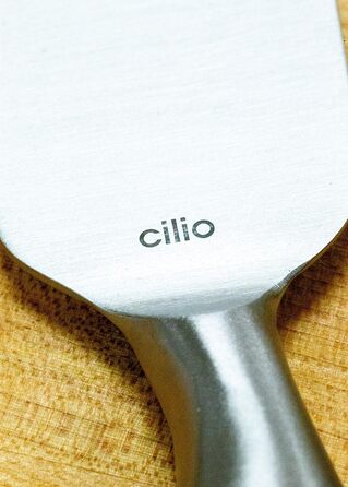 Набір ножів для сиру Cilio C294804 294804 Piave 4 шт. и, в дерев'яній подарунковій коробці, срібло