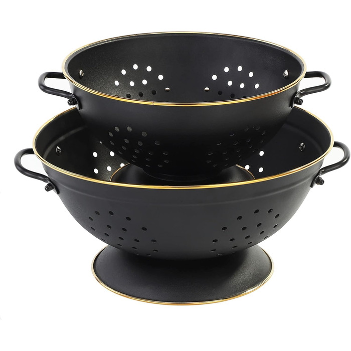 Набір із 2 металевих друшляків-сит 23 та 28 см beifeier