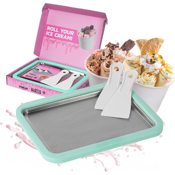 Набір для приготування рол-морозива, зелений, Mr. Ice Cream Rolls STONELINE