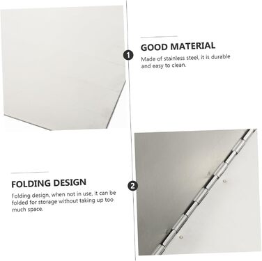 Защита от брызг из нержавеющей стали для варочных поверхностей BAZEITFLOW